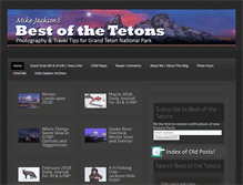 Tablet Screenshot of bestofthetetons.com